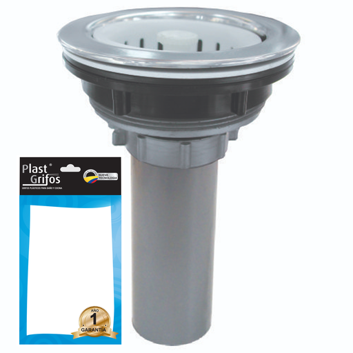 [10862] CANASTILLA LAVAPLATOS 4" REPUJADA PLASTGRIFOS