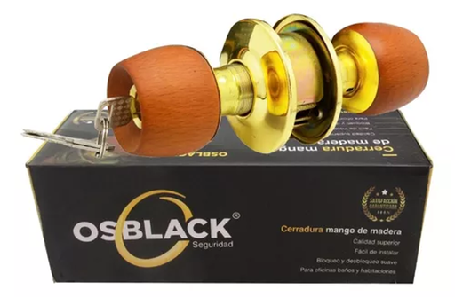 [11003] CHAPAS PUERTA ALCOBA POMO MADERA OSBLACK