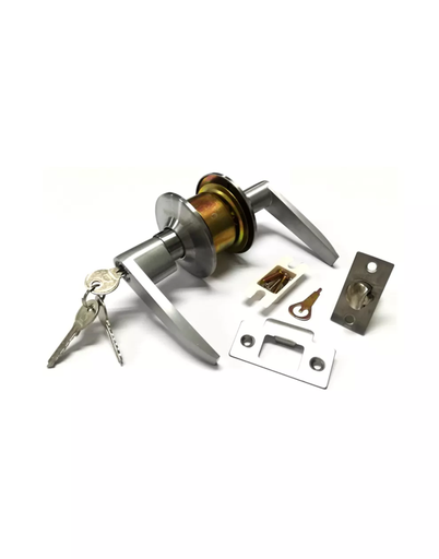 [11009] CHAPAS PUERTA ALCOBA MANIJA INOX CADIZ VERA