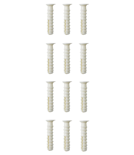 [11111] CHAZO PLASTICO ESTRIADO 3/16 X 12UND