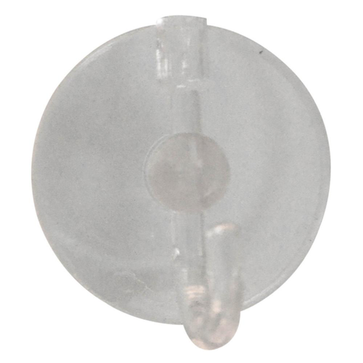 [11127] CHUPA ADHESIVA TRANSPARENTE # 4 CON GANCHO PLASTICO (TCH4GT)
