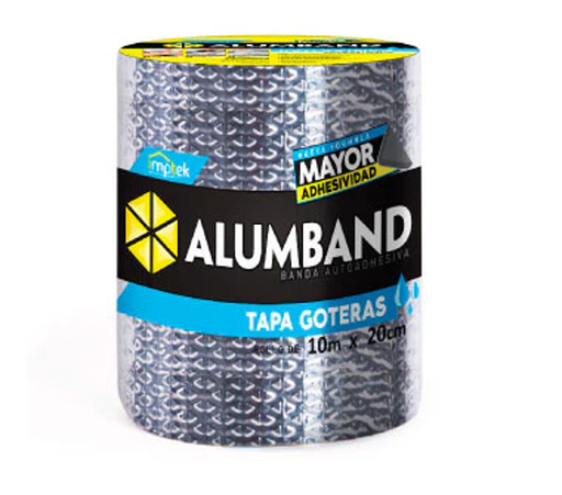 [11191] CINTA ASFALTICA ALUMBAND ESPESOR 2.2MM (20 CM) X MT