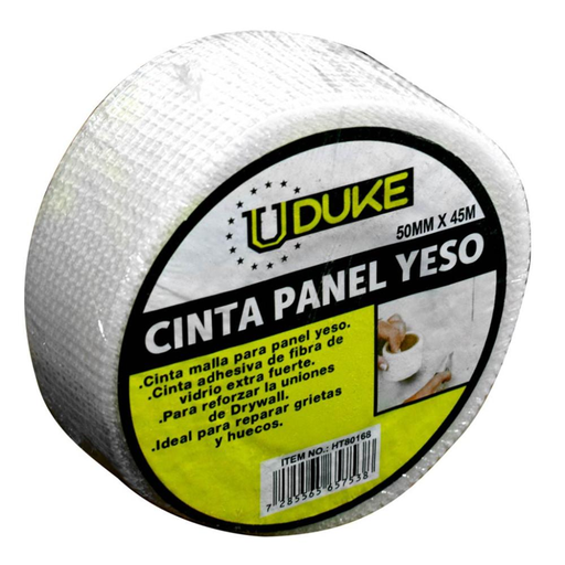[11243] CINTA MALLA PANEL YESO 45 MTS UDUKE