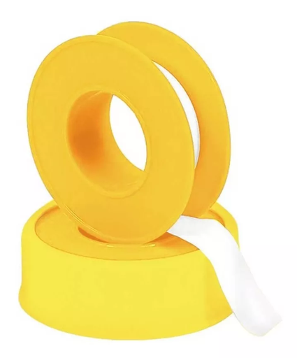[11260] CINTA TEFLON PEQUEÑA 1/2" X 8MTS FOCCI