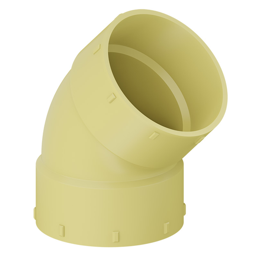 [11372] CODO SANITARIO 45° CXC 4" GENERICO