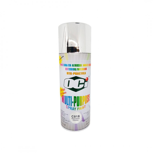 [13090] PINTURA AEROSOL OCI #C018 PLATA CROMADO