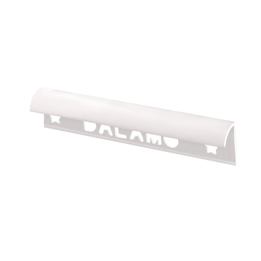 [13194] PIRAGUA PLASTICA MEDIACAÑA BLANCA X 2MT