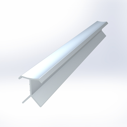 [13201] PIRAGUA TRADICIONAL ALUMINIO CRUDO X 6 MTS