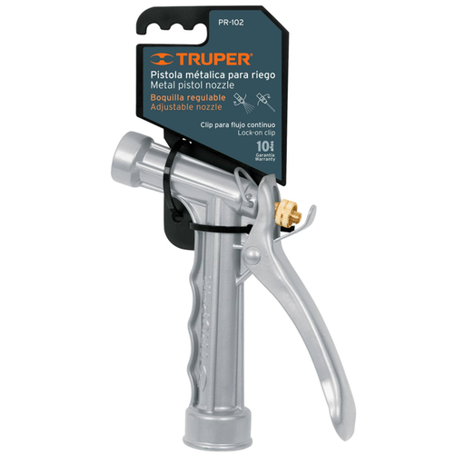 [13218] PISTOLA JARDIN METAL P/BRONCE TRUPER