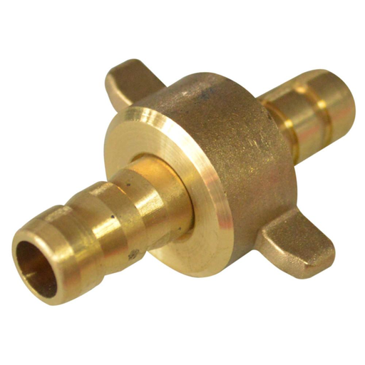 [13400] RACOR MANGUERA METALICO BRONCE FINO CON OREJA