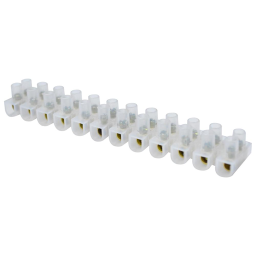 [13471] REGLETA ELECTRICA PLASTICA 10A BLANCA