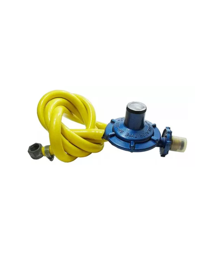 [13475] REGULADOR GAS CON MANGUERA ACOPLADO X 1,5 MT