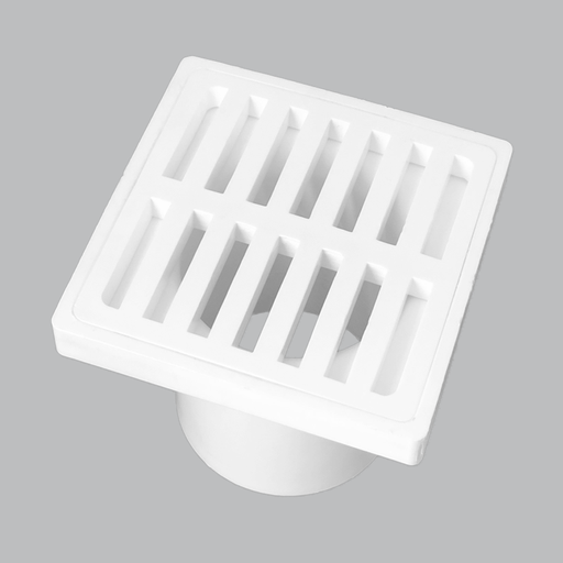 [13563] REJILLA PVC CUADRADA TRADICIONAL 3 X 3 X 2" SIPLAST