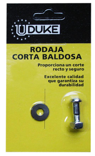 [13654] RODAJA CORTABALDOSA UDUKE 15MM (JUEGO)
