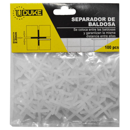 [13715] SEPARADOR BALDOSA 2MM X 100UND UDUKE