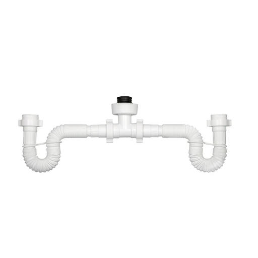 [13752] SIFON FLEXIBLE DOBLE BLANCO GRICOL 01-2916-215