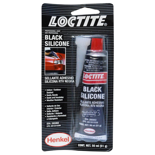 [13875] SILICONA NEGRA X 50ML LOCTITE