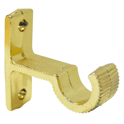 [14028] SOPORTE SENCILLO CORTINERO 1-1/4" DORADO