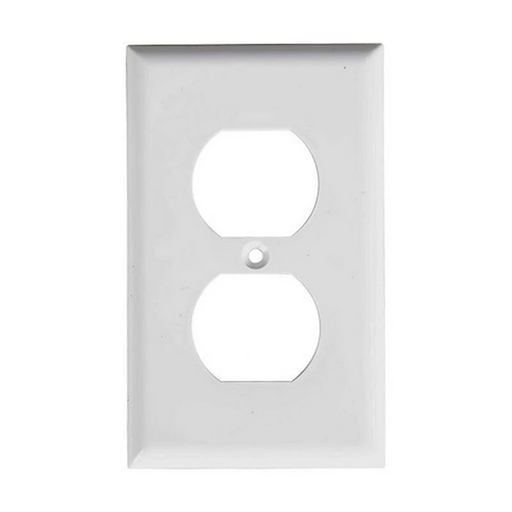 [14092] TAPA PLASTICA PARA TOMA DOBLE BLANCA SNEIDER