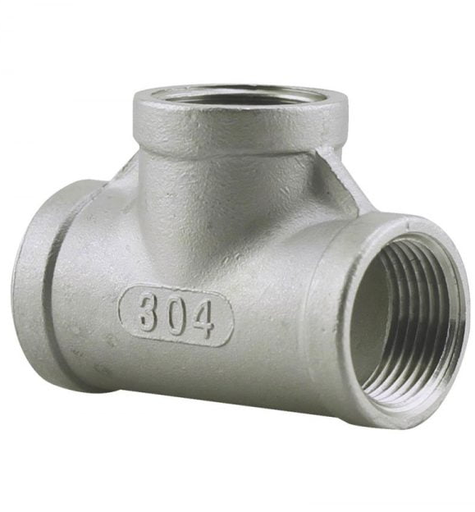[14168] TEE ACERO INOXIDABLE 1/2