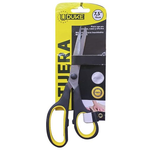 [14325] TIJERA UDUKE MULTIUSOS ACERO INOXIDABLE 7 1/2" (HT80154)