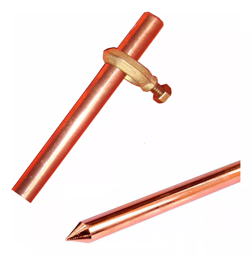 [14986] VARILLA POLO A TERRA COPER WELL ENCHAU, 150CM 1/2 + CONECTOR