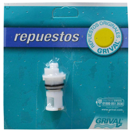 [15005] VASTAGO LAVAMANOS CIERRE RAPIDO 90° CON PLATINA GRIVAL 019090001