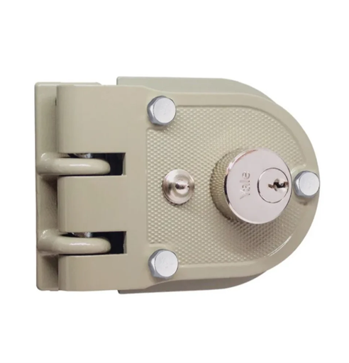 [15159] CHAPA YALE 396 1/4 CON ROSETA IZQUIERDA