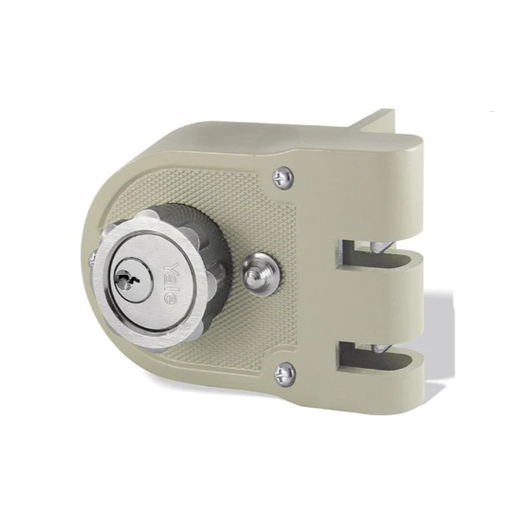 [15160] CHAPA YALE 396 1/4 CON ROSETA DERECHA