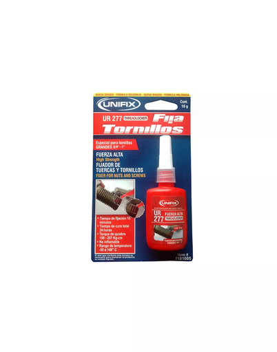 [15202] FIJA TORNILLOS FUERZA ALTA X 10GR UNIFIX