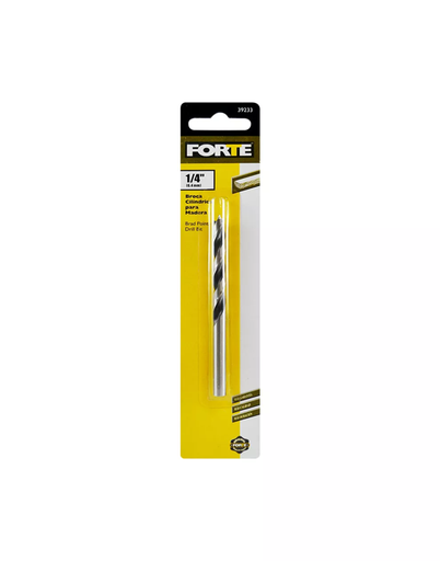 [15221] BROCA CILINDRICA MADERA 1/4" X 4" FORTE