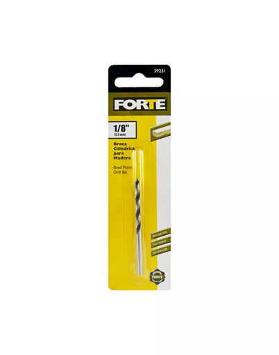 [15226] BROCA CILINDRICA MADERA 1/8" X 2-1/2" FORTE
