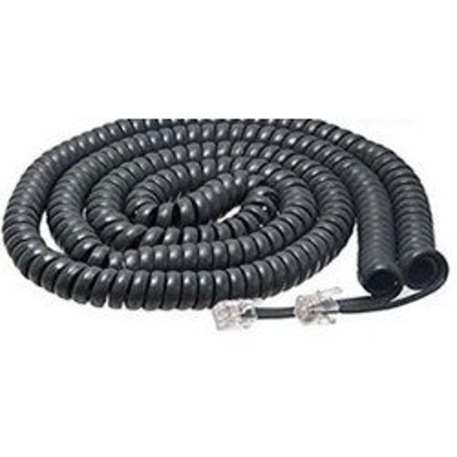 [15393] CABLE TELEFONO ESPIRAL X 5MTS NEGRO OSBLACK