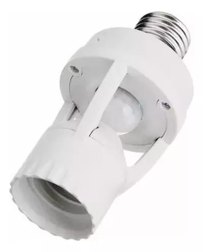 [15441] SENSOR PORTALAMPARA SOCKET IMPORTADO E27 OSBLACK