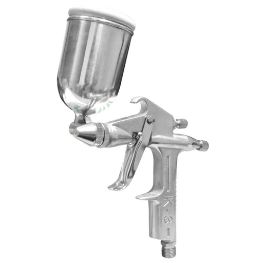 [15470] AEROGRAFO PROFESIONAL VASO 150 CC PISTOLA F2 CROMADA TOOLS