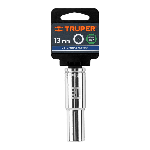 [15483] COPA HEXAGONAL 1/2" X 13MM LARGO (13353) TRUPER