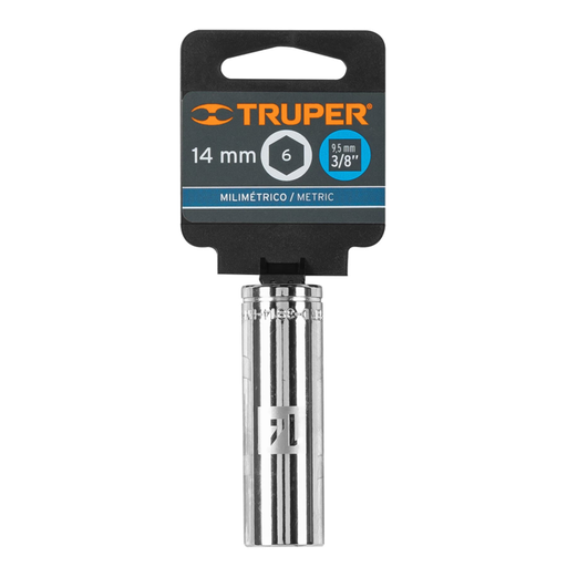 [15491] COPA HEXAGONAL 3/8" X 14MM LARGO (13774) TRUPER