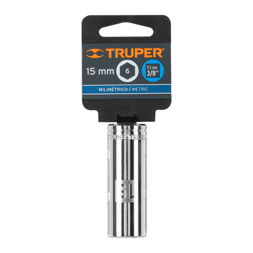 [15492] COPA HEXAGONAL 3/8" X 15MM LARGO (13775) TRUPER
