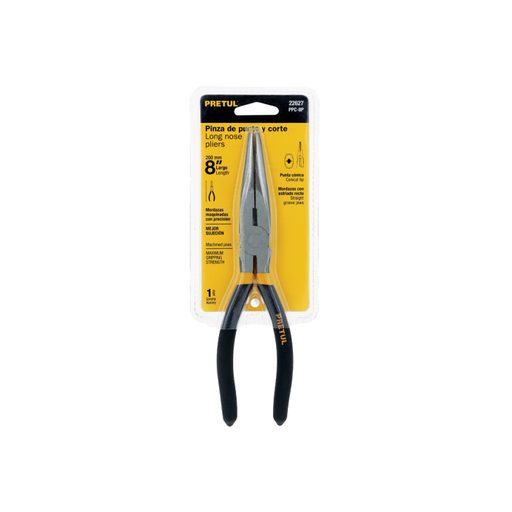 [15553] PINZA 8" MANGO EN PVC PRETUL C: 22627