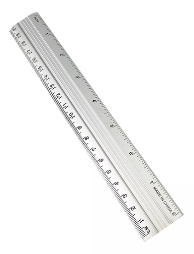 [15554] REGLA ALUMINIO 15 CM FORTE