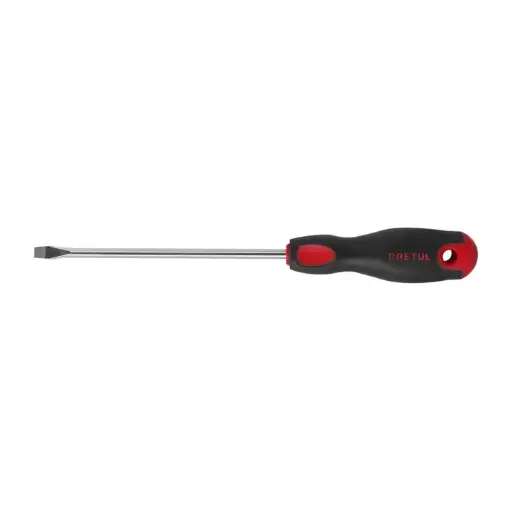 [15719] DESTORNILLADOR PALA 1/4"X6" MGO CONFORT PRETUL