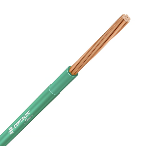 [15795] CABLE 7 HILOS CENTELSA #10 VERDE X MT