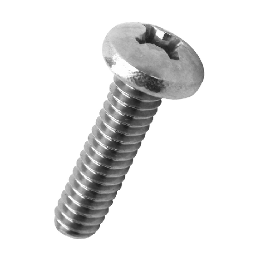 [15872] TORNILLO ESTUFA REDONDA ZINC 1/4X3"