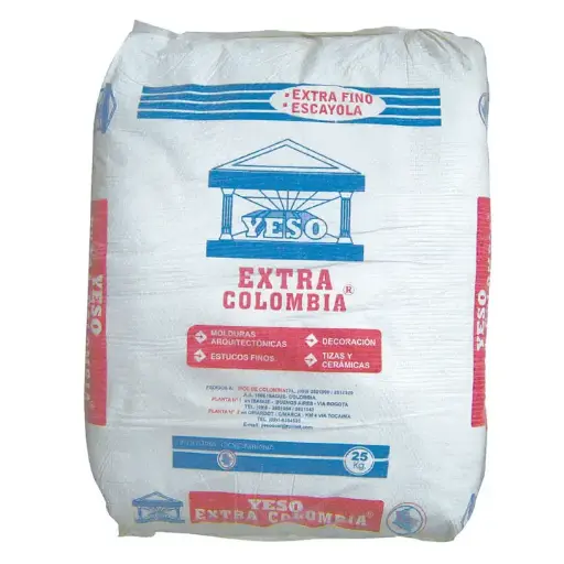 [16137] YESO EXTRA COLOMBIA X 25 KG