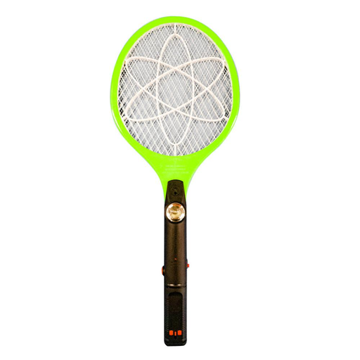 [16182] RAQUETA MATA MOSQUITOS RECARGABLE C/ LINTERNA (HT80010)