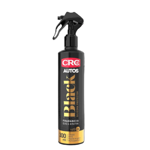 [16245] SILICONA EMULSION BLACK CRC X 300CM3 PISTOLA