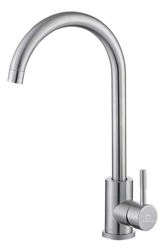 [16257] LLAVE LAVAPLATOS MONOMANDO VERTICAL INOX TAUMM