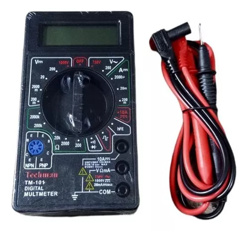 [16275] TESTER O MULTIMETRO DIGITAL C/PITO TOOLS