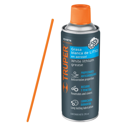 [16710] GRASA BLANCA DE LITIO EN AEROSOL 295ML, TRUPER 101974