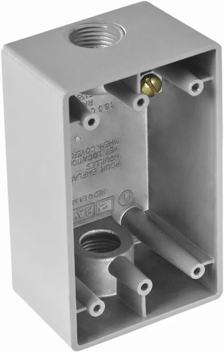 [16734] CAJA RECTANGULAR 2X3/4 RAWELT